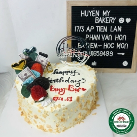 Bánh Kem Bắp trái Tim 003