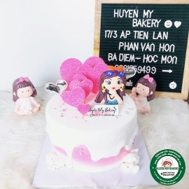 Bánh Kem Cô Gái sang chảnh 003