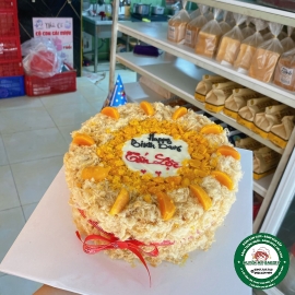 Bánh Kem Bông Lan Trứng Muối 