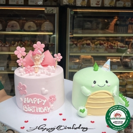 Bánh đôi cho 2 bé