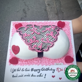 Bánh kem troll cặp Mông