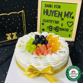 Bánh bắp mixx trái cây