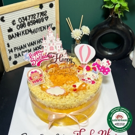 Bánh sinh Nhật trứng muối bé gái