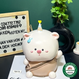 Bánh tượng heo ngồi