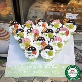 Set ly kem tươi Cake