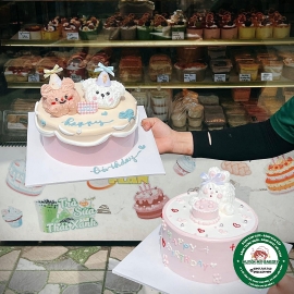 Mẫu bánh Gấu Hàn Quốc 