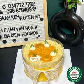 Bánh Sinh Nhật Bông Lan Trứng Muối 