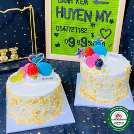 Bánh kem bắp mini 01