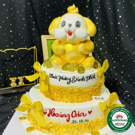 bánh tượng Chó chibi