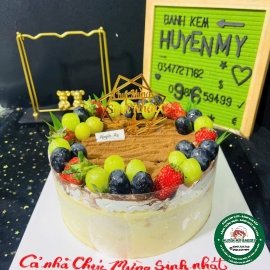 Bánh Kem tiramisu trái cây 03