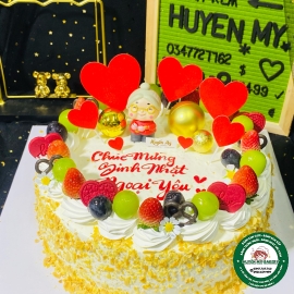 Bánh mừng thọ ông bà kem bắp 001