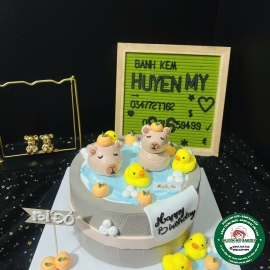 Bánh kem Capybara 02