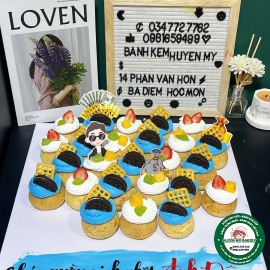 Set Bánh Sudai 25c tran trí cho nam