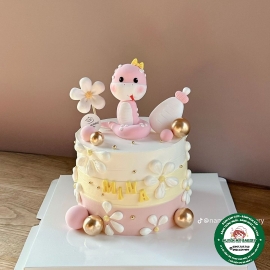 Bánh nặn Thôi nôi bé rắng hồng