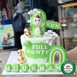 Bánh Đầy Tháng Bé Rắn 