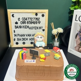 Bánh Kem tạo hình tặng sếp (nam-nữ)