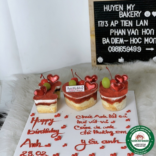 Bánh Kem Chữ I ❤️U
