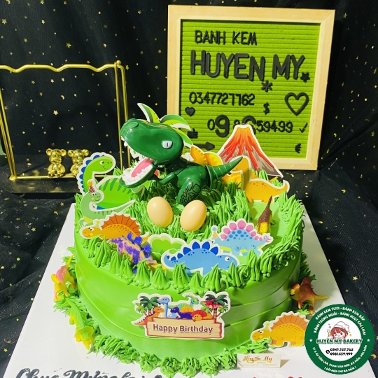 Bánh kem Khủng long 0666