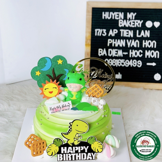 Bánh Kem Bé Khủng Long