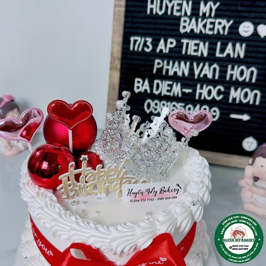 Bánh Kem Trái tim vương miện  177