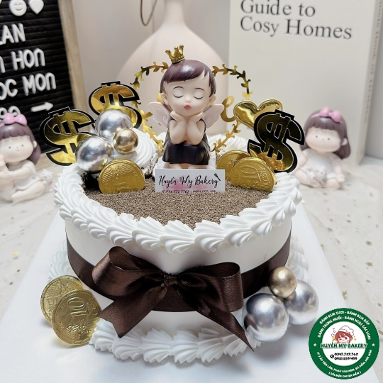 bánh kem bé gái cute 206