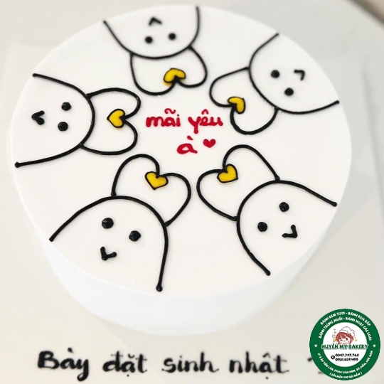 Bánh kem đơn giản 222