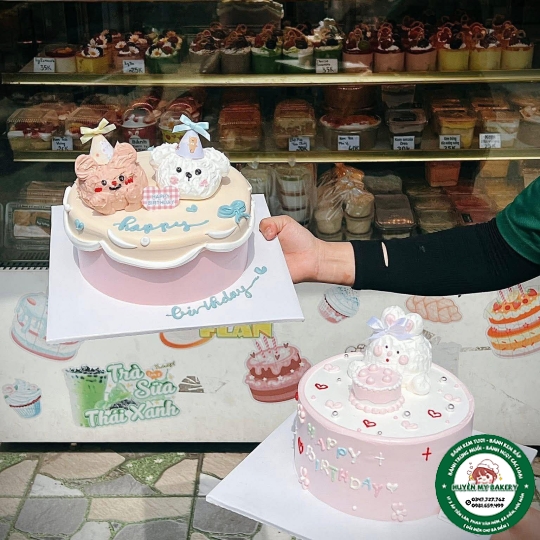 Mẫu bánh Gấu Hàn Quốc 