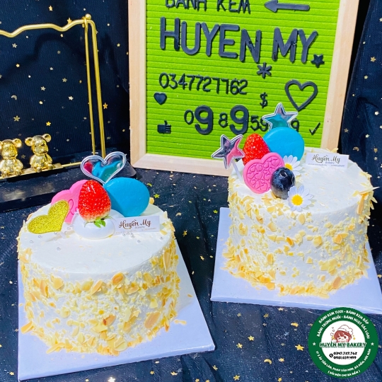 Bánh kem bắp mini 01