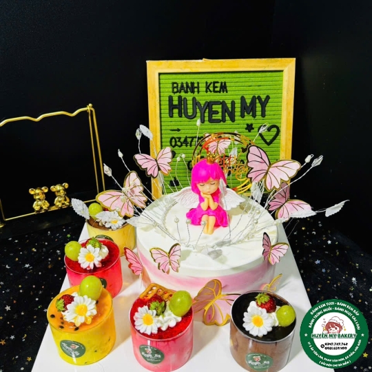 Bánh Kem Công Chúa + 5ly 