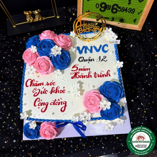 Bánh Kem Vuông công ty vnvc 01