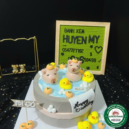 Bánh kem Capybara 02