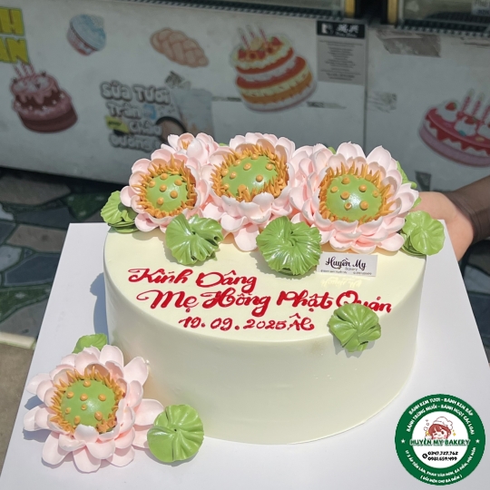 Bánh Kem Hoa sen