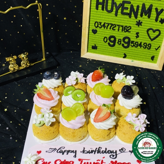 Set bánh su dai