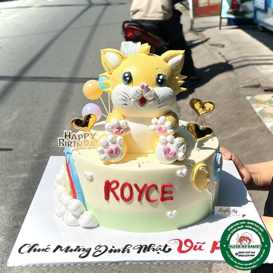 Bánh Kem Con Mèo chibi