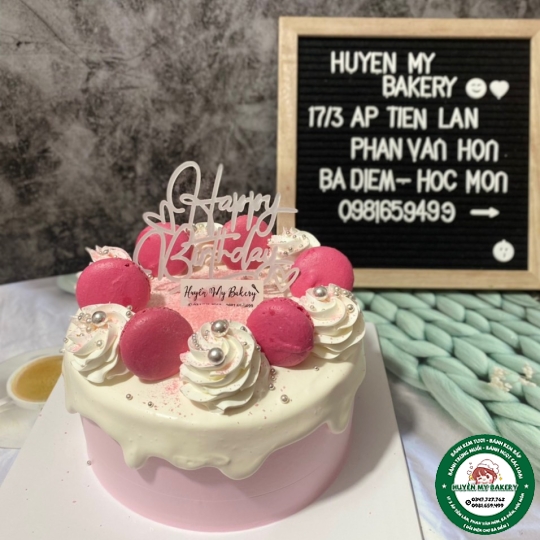 bánh kem macaron kem tươi chảy 1010