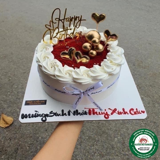 bánh kem tròn mẫu 1005