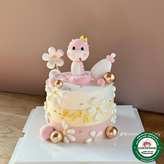 Bánh nặn Thôi nôi bé rắng hồng