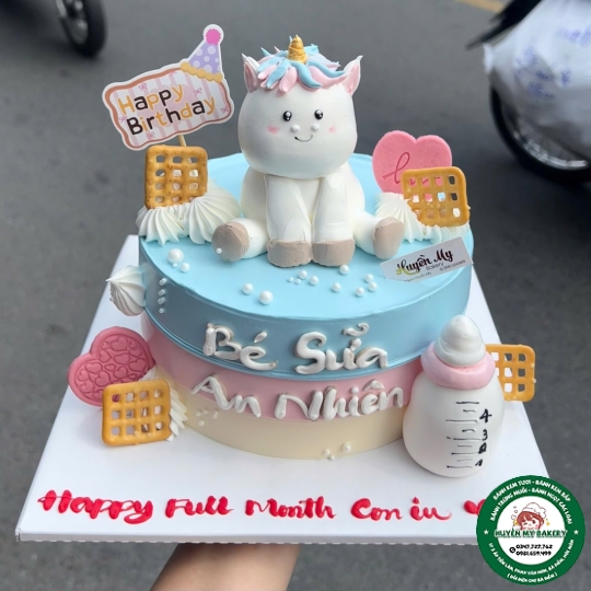 Bánh Kem con ngựa dễ thương 01