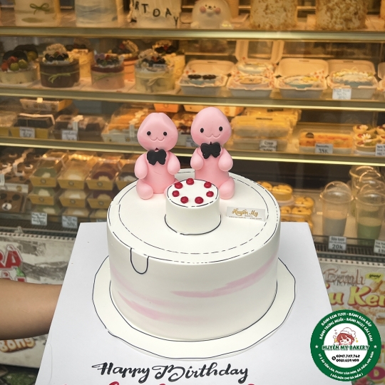 Bánh Kem troll ciu hồng