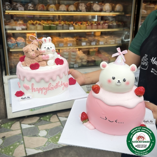 Mẫu Bánh Gấu hàn quốc cute