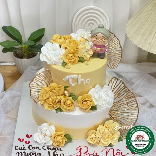 Bánh Kem Mừng Thọ Bà 004